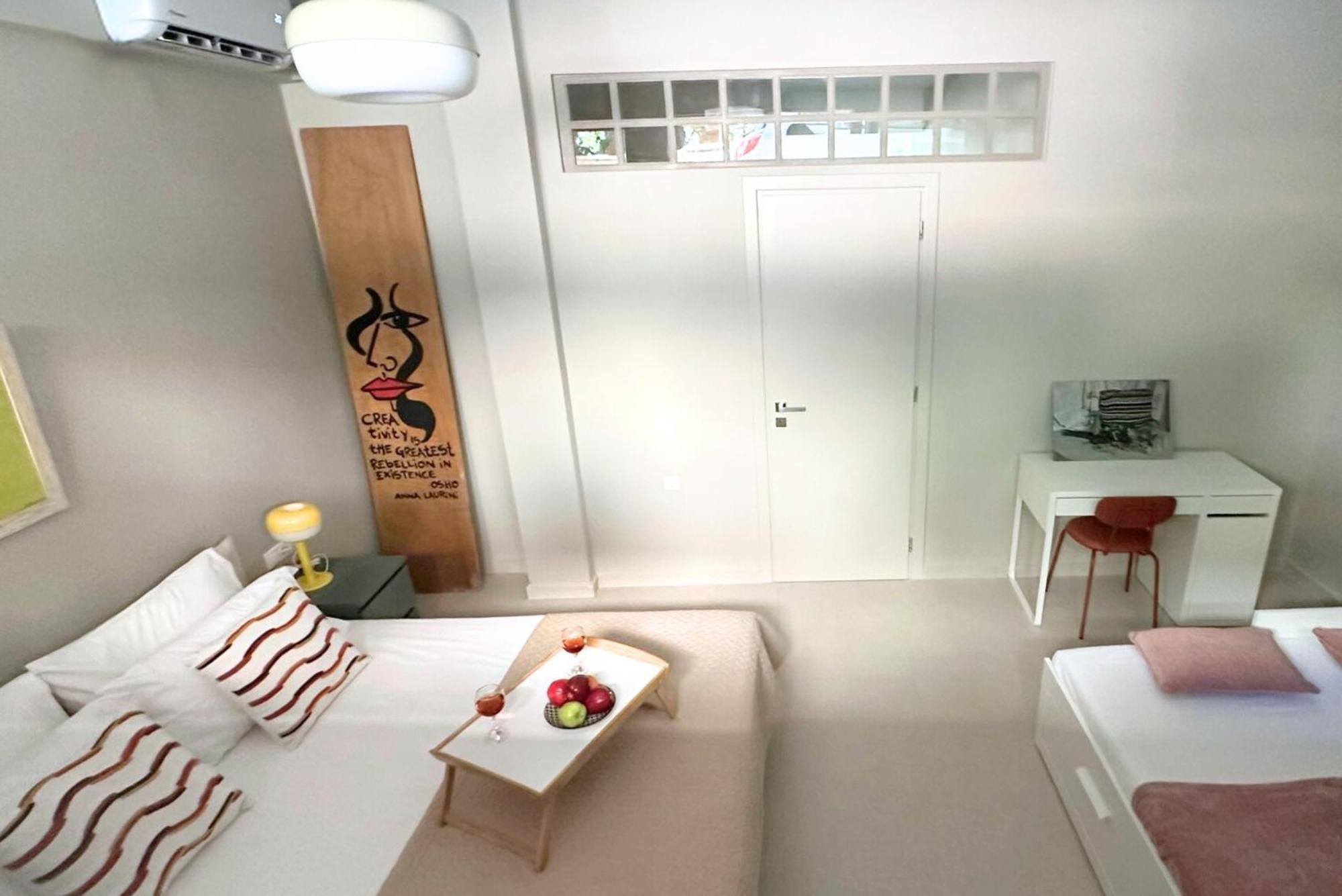 Renovated Center X3 Double Bed Flat Apartment Bendevis